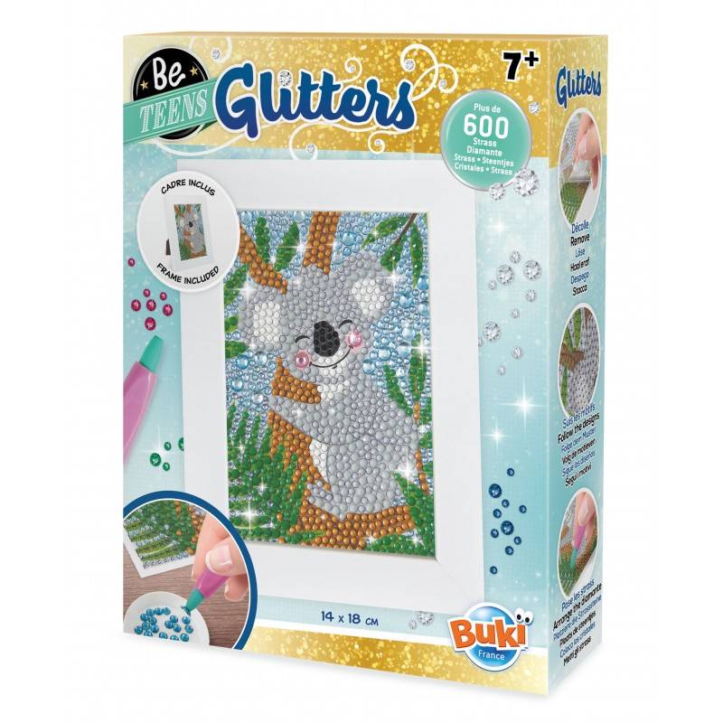 glitters-koala.jpg Kūrybinis rinkinys Blizgučių menas - Koala - Image 1