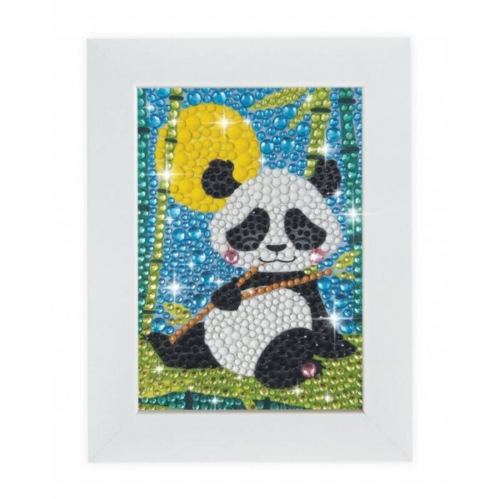 Kūrybinis rinkinys Blizgučių menas Panda 10x14cm - Image 3