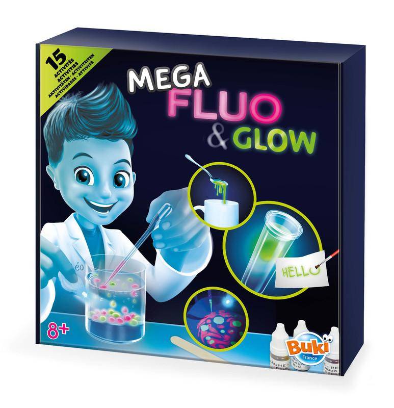 Eksperimentų rinkinys Švytinti chemija