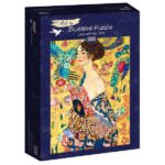 Dėlionė Moteris su vėduokle Gustav Klimt 1000d.