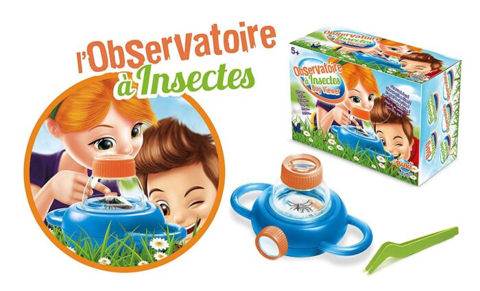 Vabzdžių stebėjimo indas ir 6x ir 4x artinimas per įmontuotas lupas - Image 2