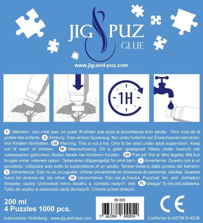 Dėlionių konservavimo priemonė 220ml - Image 2