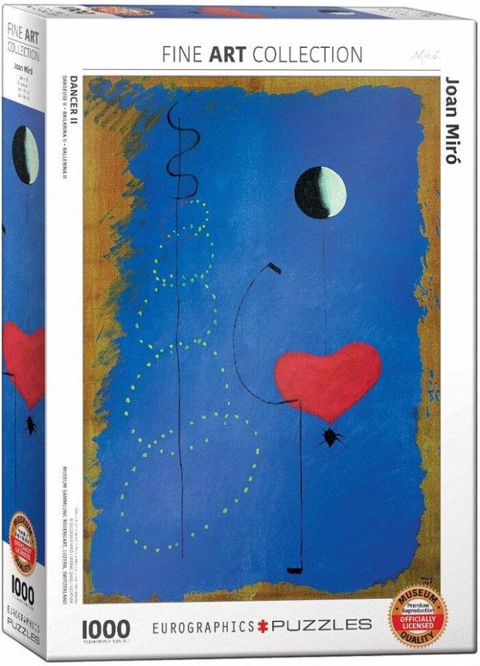 Dėlionė "Balerina" Joan Miro 1000d. - Image 3