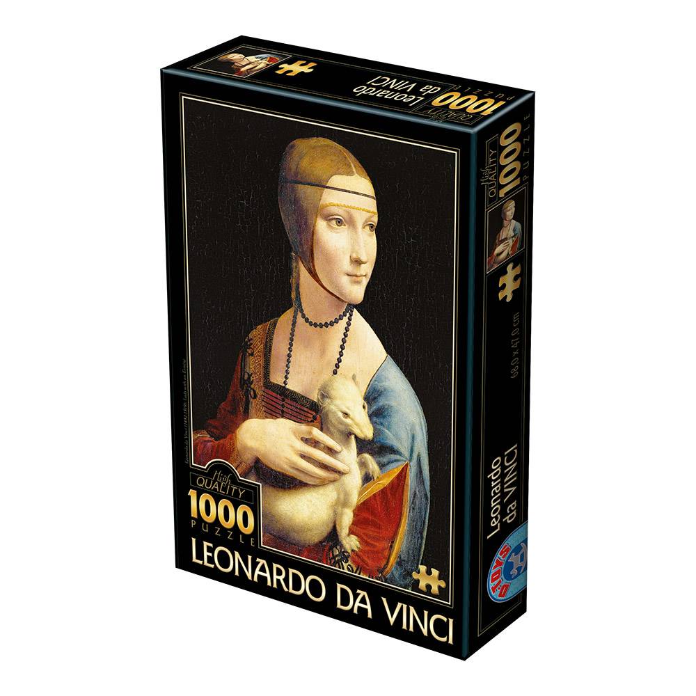 leonardo-da-vinci-lady-with-an-ermine-jigsaw-puzzle-1000-pieces.53723-2.fs_.jpg Dėlionė Moteris su šermuonėliu Leonardo da Vinci 1000d. - Image 1