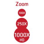 Mikroskopas, x100, x250, x 1000HD, su 50 eksperimentų - Image 5