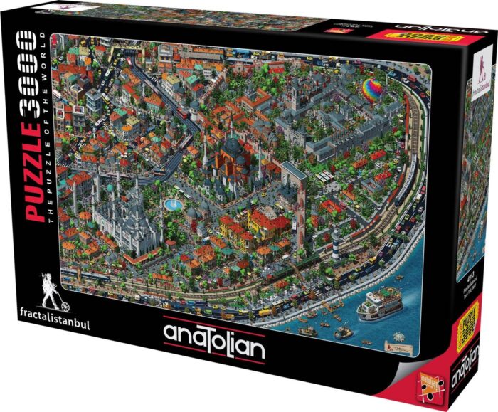 Dėlionė Fractal Istanbul. Tarik Tolunay 3000 - Image 4