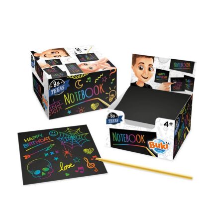 Užrašų knygutė Scratch 150 lapelių