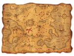 Piratų lobio skrynelė su deimantais 37vnt. cm didžiausias - Image 4