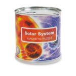 Magnetinė dėlionė "Saulės sistema" (100 detalių)