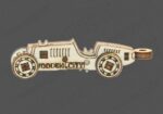 Medinė dėlionė 3D mini "Sportiniai automobiliai" - Image 3