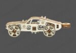 Medinė dėlionė 3D mini "Sportiniai automobiliai" - Image 2