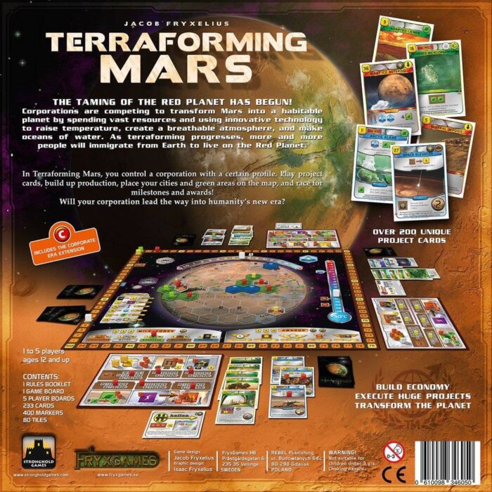 Stalo žaidimas Terraforming Mars 1-5 žaidėjai - Image 4