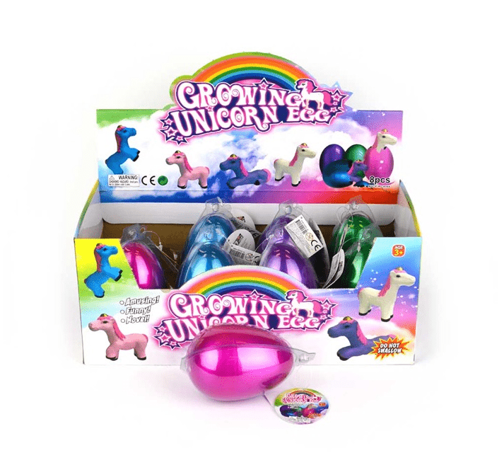 unicorn.png Augantis vienaragis kiaušinyje 12cm
