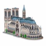 3D Dėlionė Notre-Dame de Paris katedra 830 detalių - Image 4