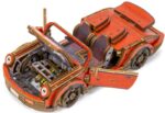 Išskirtinė riboto leidimo 3D medinė dėlionė Sportinis automobilis - Image 3