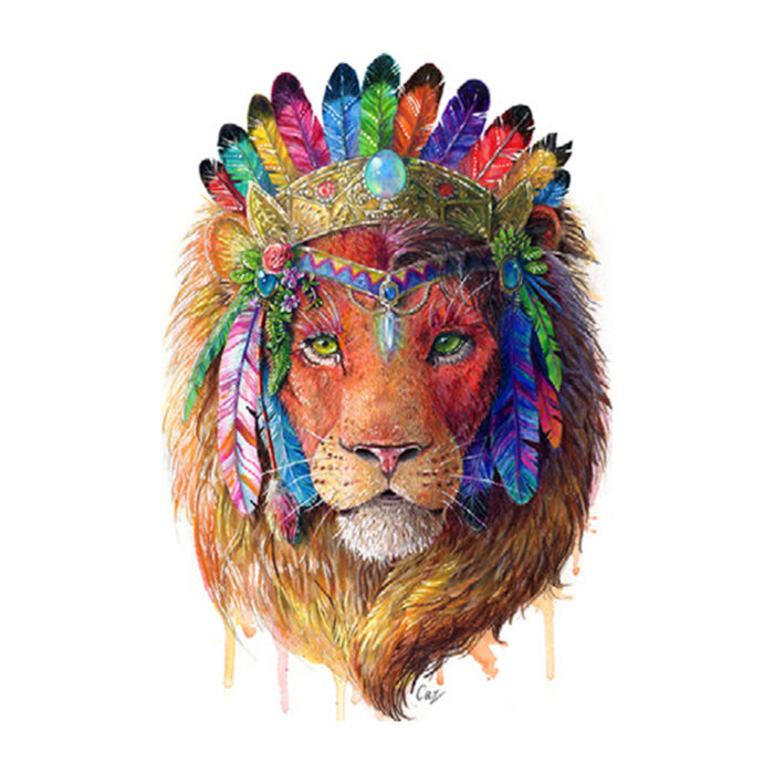 Medinė dėlionė "Mystic Lion", L 250 detalių - Image 2