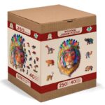 Medinė dėlionė "Mystic Lion", L 250 detalių