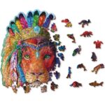 Medinė dėlionė "Mystic Lion", L 250 detalių - Image 3