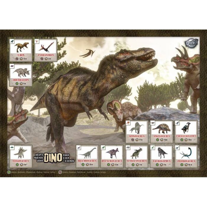 Iškask 12 dinozaurų kiaušinių. Rinkinys - Image 2