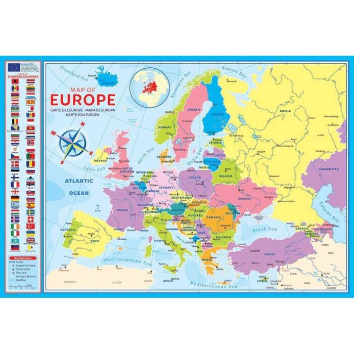 Dėlionė Europos žemėlapis 200 detalių - Image 2