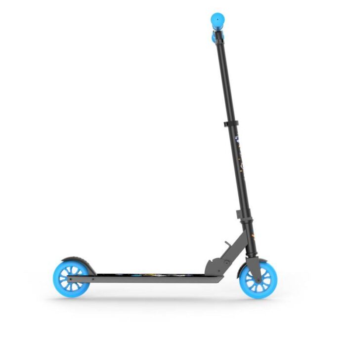 Mechaninis paspirtukas Mėlynas 12,5cm ratukai - Image 3