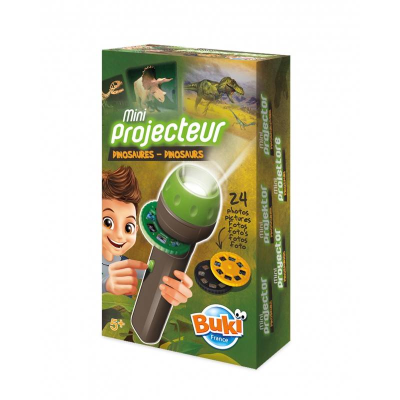 Žibintivėlis-projektoriukas Dinozaurai 3x8 skaidrės