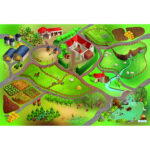 Kilimas Ultra Soft Gyvulių ūkis 100x150cm - Image 3