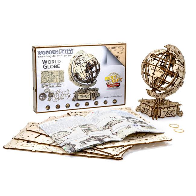 Medinė dėlionė 3D Gaublys 231