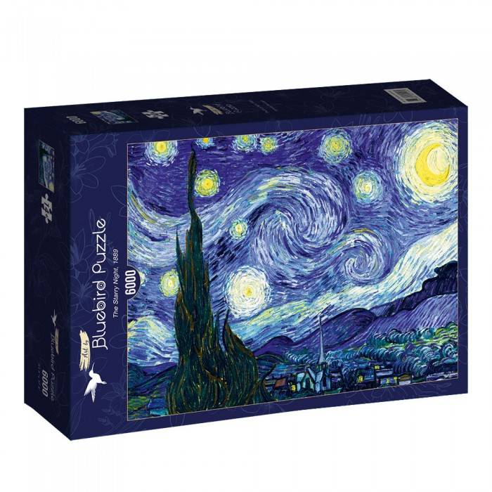 3663384601460a Dėlionė "Žvaigždėta naktis" Vincent Van Gogh 6000d. - Image 1