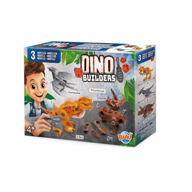 3700802104834 Konstruktorius "Trys dinozaurai" - Image 1