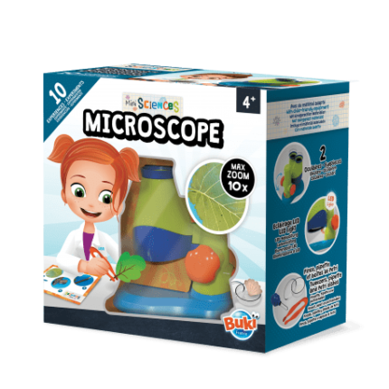 Mikroskopas MINI 10x +10 eksperimentų