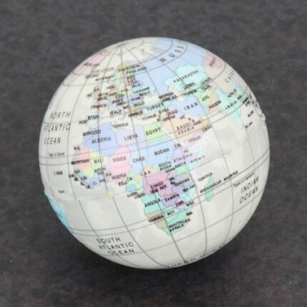 Antistresinis kamuolys - gaublys „World Vintage“ 7,5cm