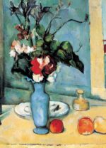 Dėlionė Mėlyna vaza Paul Cezanne 1000 - Image 2