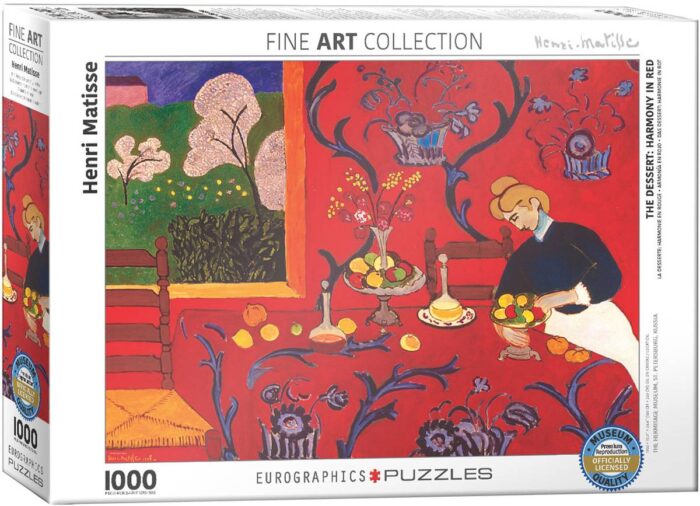 Dėlionė The Dessert - Harmony in Red. Henri Matisse 1000 - Image 3