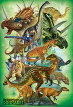 Dėlionė 'Žolėdžiai dinozaurai' 100d. - Image 2