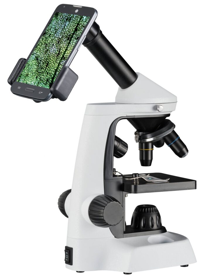 Mikroskopas Junior 40x-640 su priedais - Image 3