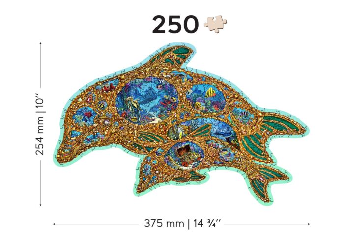 Medinė dėlionė „Jūros brangenybės“, 250 detalių - Image 7