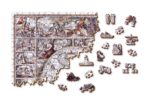 Medinė dėlionė „Tyrinėjimų žemėlapis“, 750 detalių - Image 2