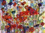 Dėlionė "Sally Rich - Poppies" 6000 detalių - Image 2
