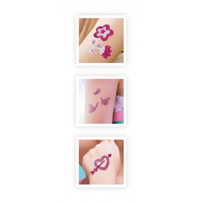 Kūrybinis rinkinys Blizgančios tatuiruotės 7 priedai - Image 4