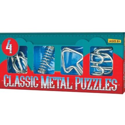 Metalinių galvosūkių rinkinys 4 vnt.