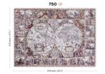Medinė dėlionė „Tyrinėjimų žemėlapis“, 750 detalių - Image 4