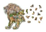 Medinė dėlionė Liūto riaumojimas 250 - Image 9