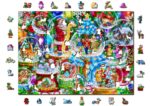 Medinė dėlionė „Kalėdinės gniūžtės“, 1010 detalių - Image 10
