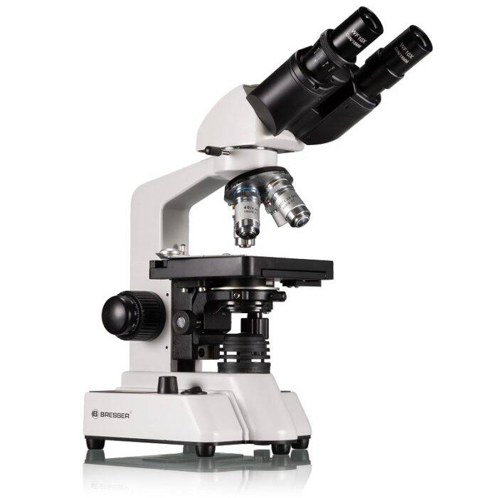 Mikroskopas Researcher Bino 40x-1000x su priedais - Image 5