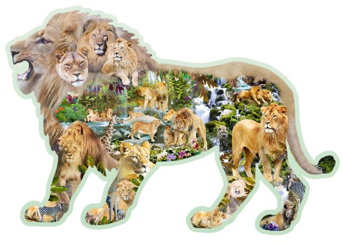 Medinė dėlionė Liūto riaumojimas 250 - Image 3