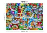 Medinė dėlionė „Kalėdinės gniūžtės“, 1010 detalių - Image 5