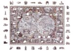 Medinė dėlionė „Tyrinėjimų žemėlapis“, 750 detalių - Image 9