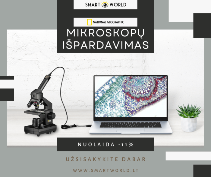 Mikroskopas su USB 40-1024X lagamine, 5 metų garantija - Image 15