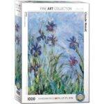 Dėlionė Irisai Claude Monet 1000 detalių
